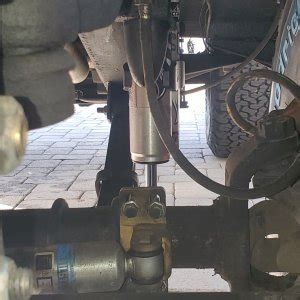 reservoir straight back behind shock after bracket adjustment ...