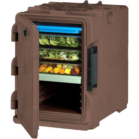 CAMBRO S-SERIES ULTRA INSULATED FOOD CARRIER, BUILT-IN GASKET DARK BROWN UPCS400