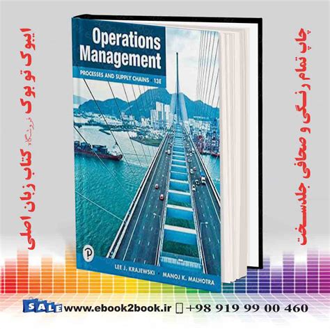 Operations Management Processes And Supply Chains 13th Edition