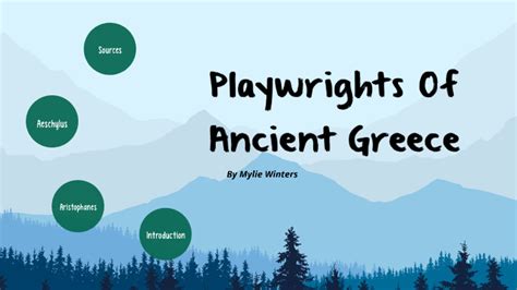 Playwrights Of Ancient Greece by Mylie Winters on Prezi