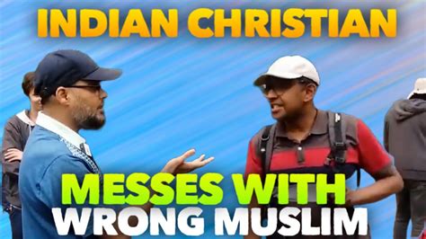 He Butts In Hashim Vs Indian Christian Speakers Corner Youtube