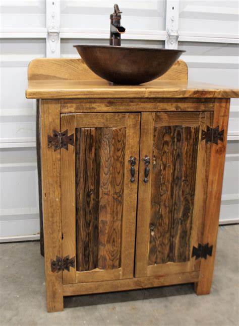 Antique Bathroom Vanity With Vessel Sink Semis Online