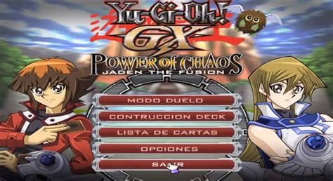 Ygopro En EspaÑol Descarga Yu Gi Oh Gx Power Of Chaos Jaden The Fusion G3rmk And Ristar