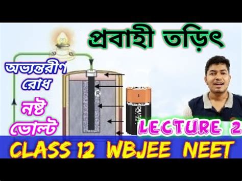 পরবহ তডৎ Class 12 Lecture 2 রসযনক তডৎ কষ তডৎচলক