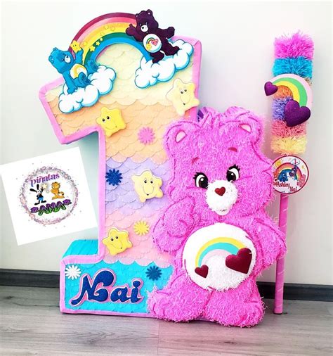 Pi Ata Ositos Cari Ositos En Cumplea Os De Care Bear Cumplea Os