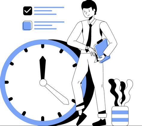 Time Management Illustration Figma