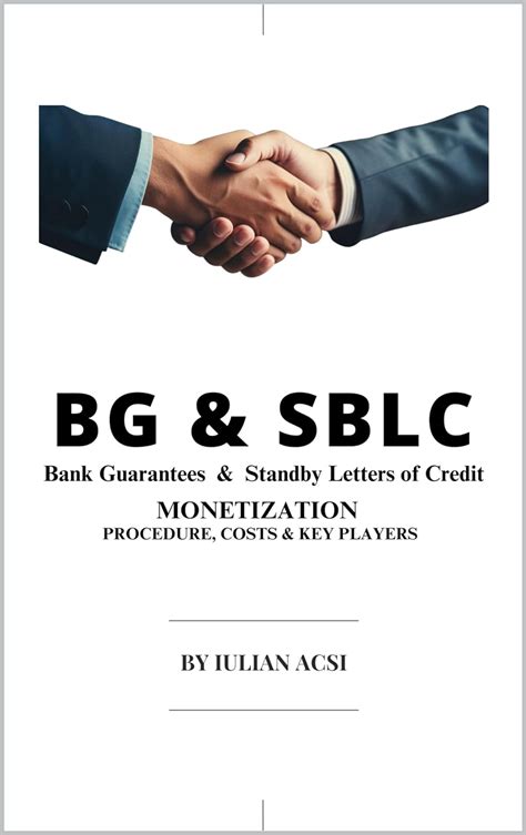 Amazon Co Jp Bg Sblc Bank Guarantees Standby Letters Of Credit