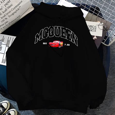 Blusa Moletom Canguru Capuz Mcqueen Vintage Old School Lightning