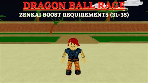 Roblox Dragon Ball Rage Zenkai Boost Requirements Youtube