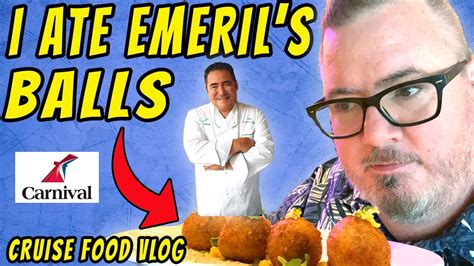 Carnival Celebration Food Review Emerils Bistro 1397 Youtube