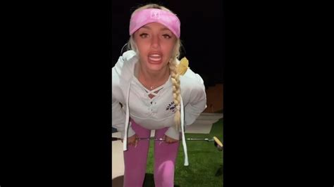 Golf Cart Girl Cass Holland Tik Tok Golf Stories ️ ️ Golf Shorts Golfgirl Golf Short Golf