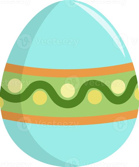 Green And Curve Line Drawing On Easter Egg PNG 19980326 PNG