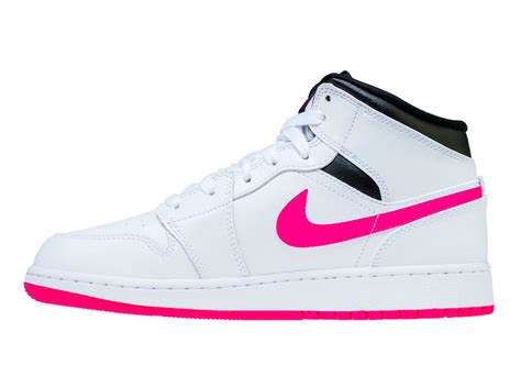 Air Jordan 1 Mid Hyper Pink 555112-106 - Sneaker Bar Detroit