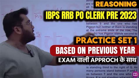 Ibps Rrb Po Clerk Pelims 2023 7 Puzzle Seating Arrangment