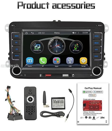 Radio VAG 7 Bluetooth Carplay Android Auto GPS Cantone Vaud