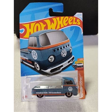 Hot Wheels Volkswagen T Pickup Shopee Brasil