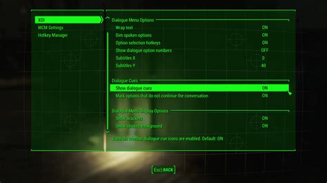 Extended Dialogue Interface At Fallout Nexus Mods And Community