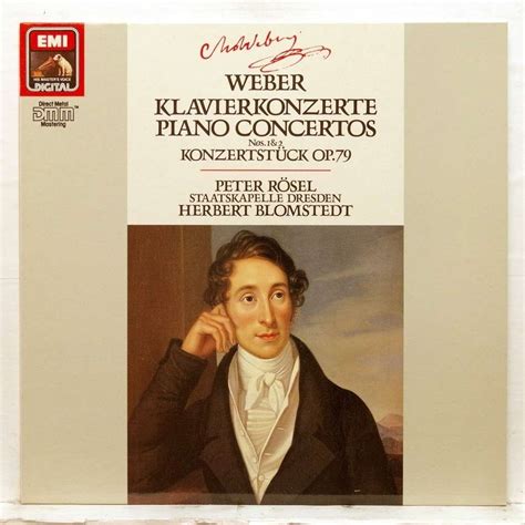 Weber Piano Concertos Nos Konzertst Ck Op De Peter R Sel