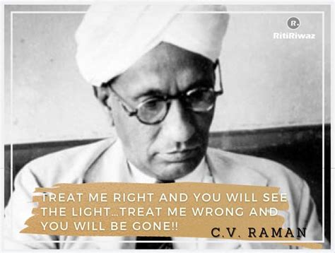 Popular C. V. Raman Quotes | RitiRiwaz