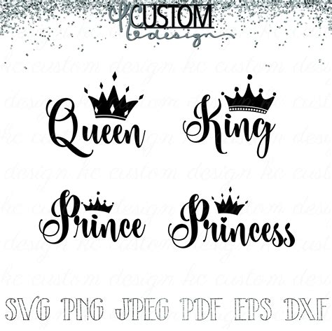 Crown Svg Crown Svg King Svg Queen Svg Princess Svg Etsy | Sexiz Pix