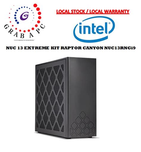 INTEL NUC 13 NUC13 EXTREME KIT RAPTOR CANYON NUC13RNGi9 BAREBONE