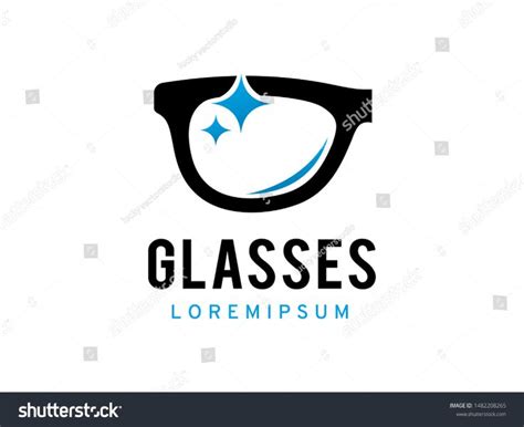 Glasses Logo Symbol Icon Template Stock Vector Royalty Free