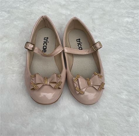 Sapato Infantil Nude Calçado Infantil para Meninas Tricae Usado enjoei