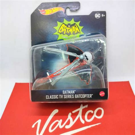 Promo Hot Wheels Dc Comics Batman Classic Tv Series Batcopter Hotwheels Diskon Di