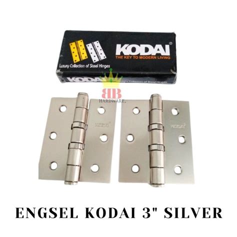 Jual Engsel Kodai Inch Silver Engsel Jendela Pintu Tebal Murah