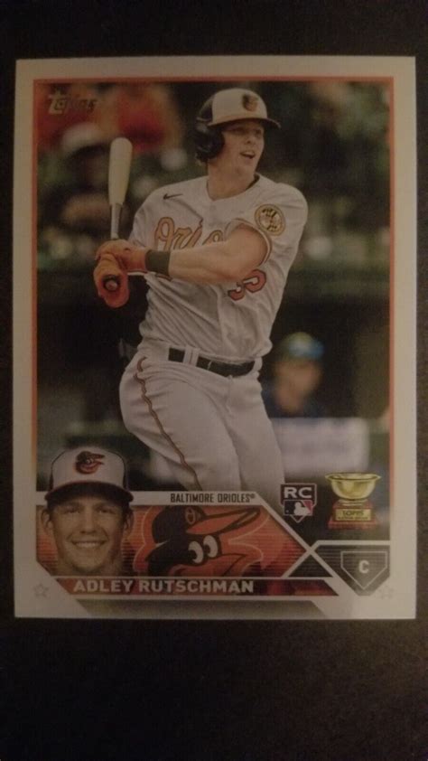 Adley Rutschman RC 2023 Topps Series 1 250 Orioles EBay