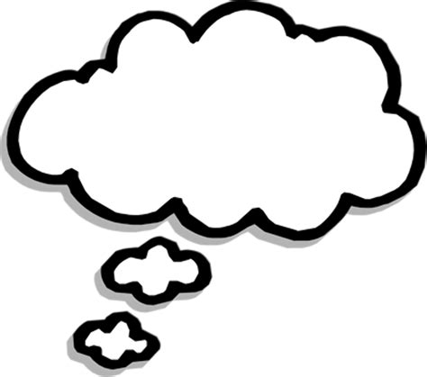 Download High Quality Cloud Clipart Thinking Transparent Png Images