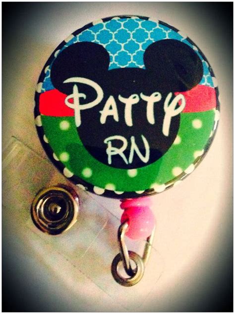 Personalized Disney Themed Retractable Badge Reel By BadgeAttitude 8