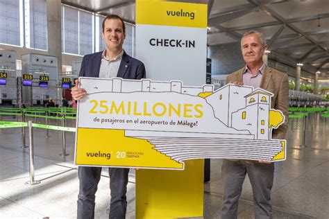 Vueling Ha Alcanzado Los Millones De Pasajeros En M Laga En A Os