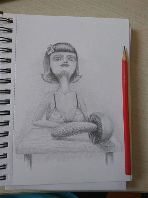 pencil sketches one on Behance