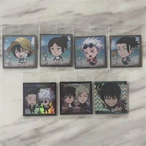 Jujutsu Kaisen Wafer Seal Kaitama Tamaori Satoru Gojo Natsu Yuketsu