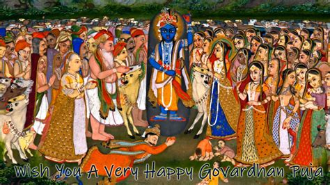 Krishna Govardhan Hd Photo Image | Festivals