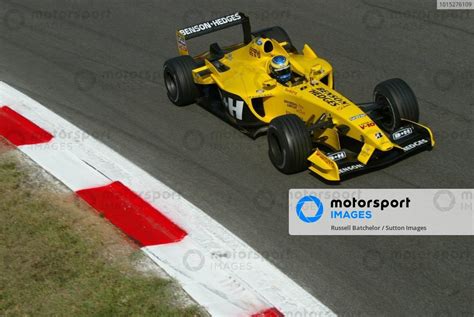 Zsolt Baumgartner Hun Jordan Ford Ej Formula One Testing Monza