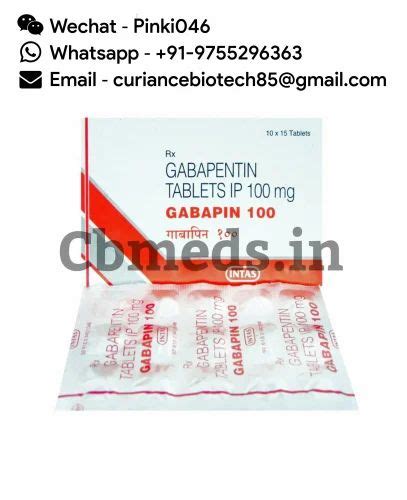 Gabapin Gabapentin Mg Intas Pharmaceuticals Ltd At Rs Box In