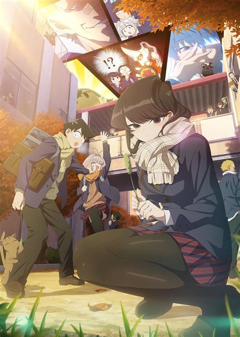 Komi San Wa Komyushou Desu Revela Un Nuevo Visual Para Su Segunda