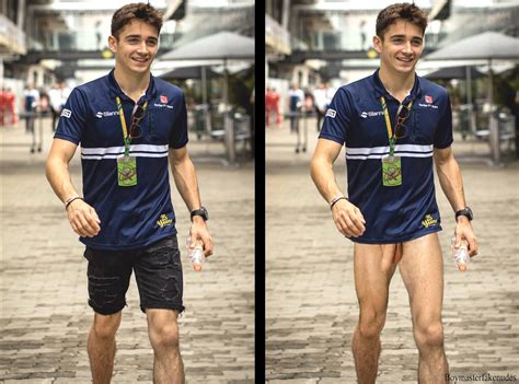 Boymaster Fake Nudes Charles Leclerc Mon Gasque Racing Driver Gets