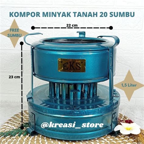 Jual Kompor Minyak Tanah 20 Sumbu Free Sumbu Kompor Minyak Tanah