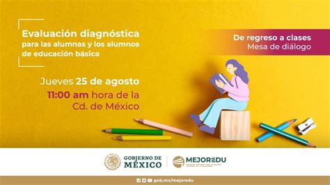 Mesa de diálogo Evaluación Diagnóstica para las alumnas y los alumnos