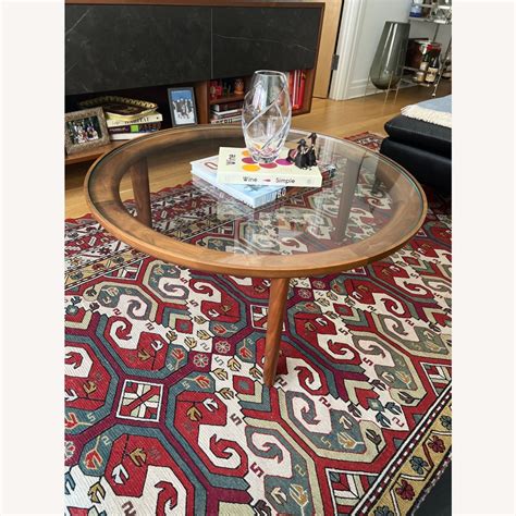 Design Within Reach Port Coffee Table Walnut Aptdeco