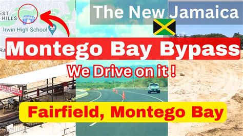 Montego Bay Bypass Highway Jamaica Fairfield First Drive On Bypass