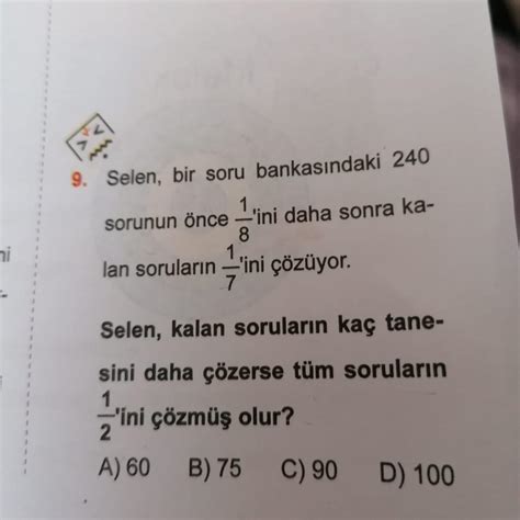 5 sinif matematik işlemiyle beraber cevaplar misiniz boş cevap yazan