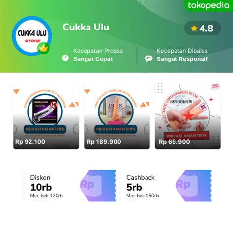 Toko Cukka Ulu Online Produk Lengkap Harga Terbaik Tokopedia