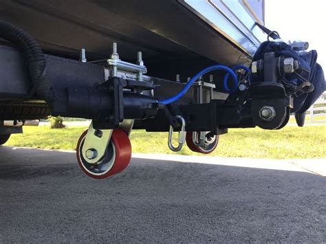 Ultra Fab Rotating Hitch Mounted Skid Wheels For Rvs Up To 30 Long