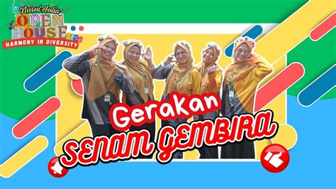 Gerakan Lomba Senam Gembira Nurul Aulia Open House Youtube