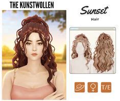 84 Idee Su Cc Capelli The Kunstwollen Per The Sims 4 Nel 2024 The