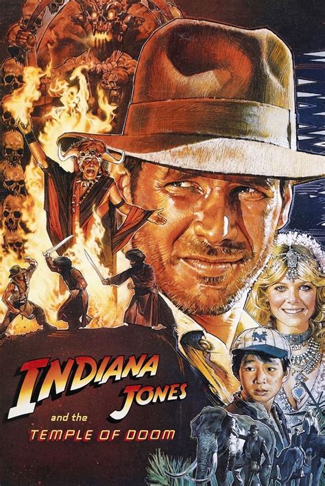 Indiana Jones and the Temple of Doom (1984) - Posters — The Movie ...